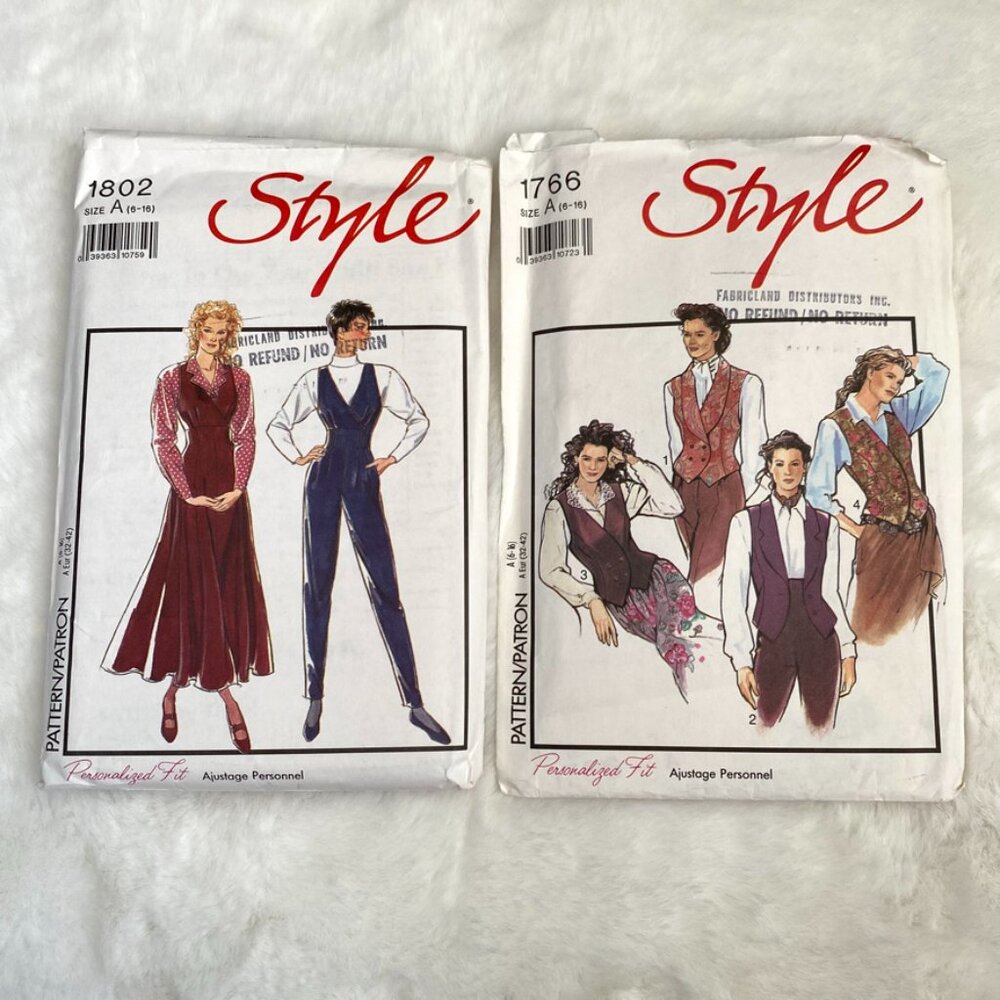 2 Style Sewing Patterns